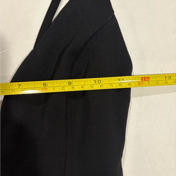 Lulus Deep V-Neck Elegant Black Mini Dress Women’s Size Small - Picture 5 of 8